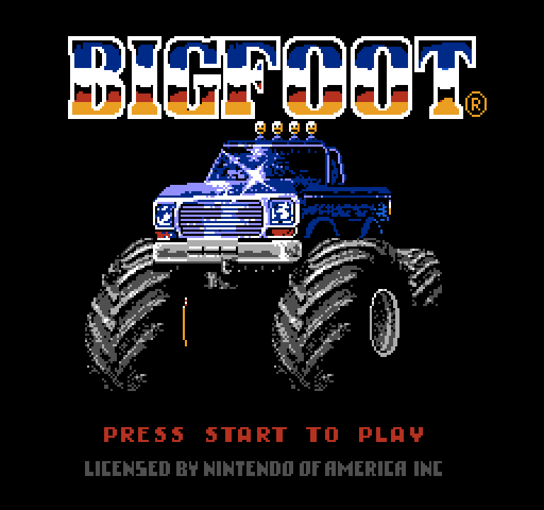 Bigfoot | ファミコンタイトル画像