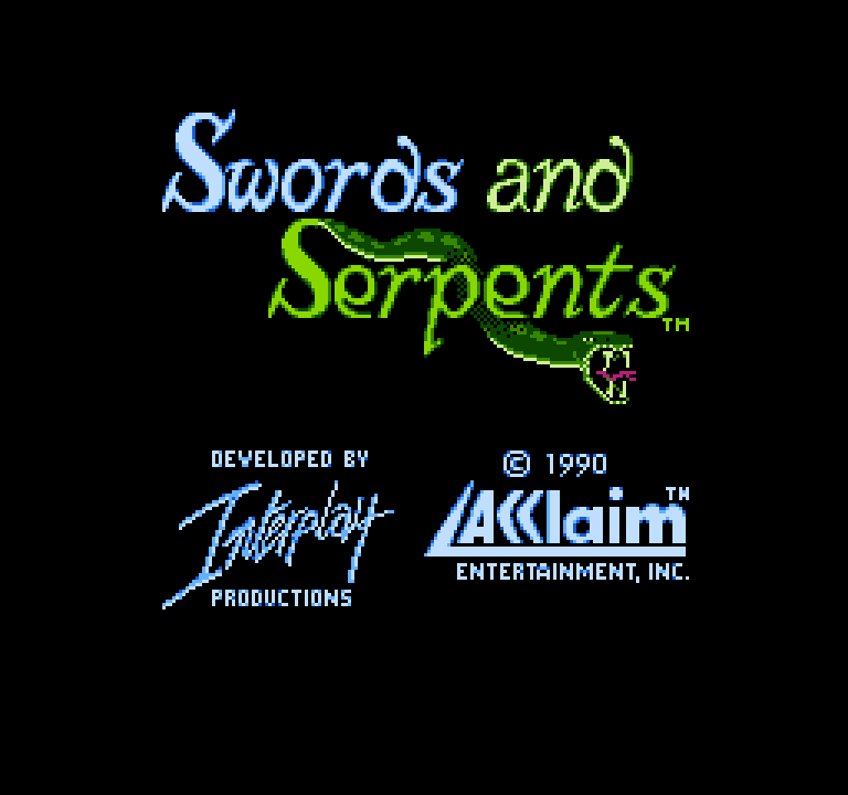 Swords and Serpents | ファミコンタイトル画像