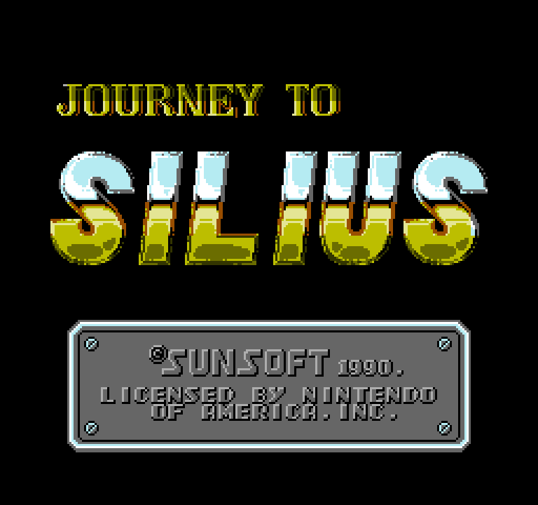 Journey to Silius | ファミコンタイトル画像