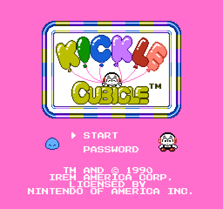 Kickle Cubicle | ファミコンタイトル画像