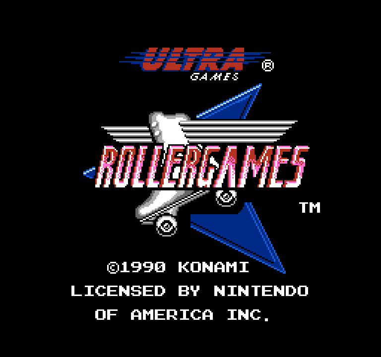 RollerGames | ファミコンタイトル画像