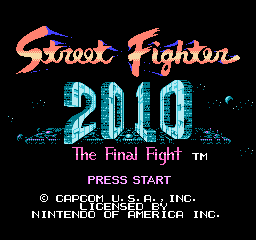 Street Fighter 2010: The Final Fight