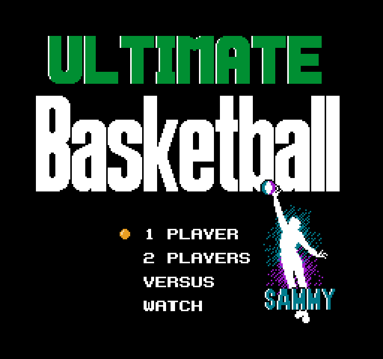 Ultimate Basketball | ファミコンタイトル画像