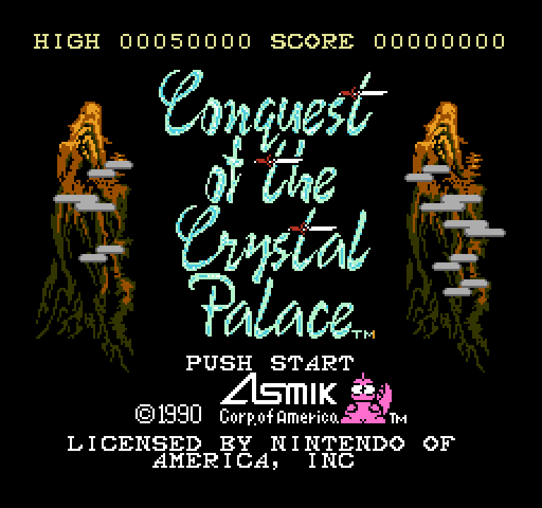 Conquest of the Crystal Palace | ファミコンタイトル画像