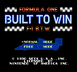 Formula One: Built to Win