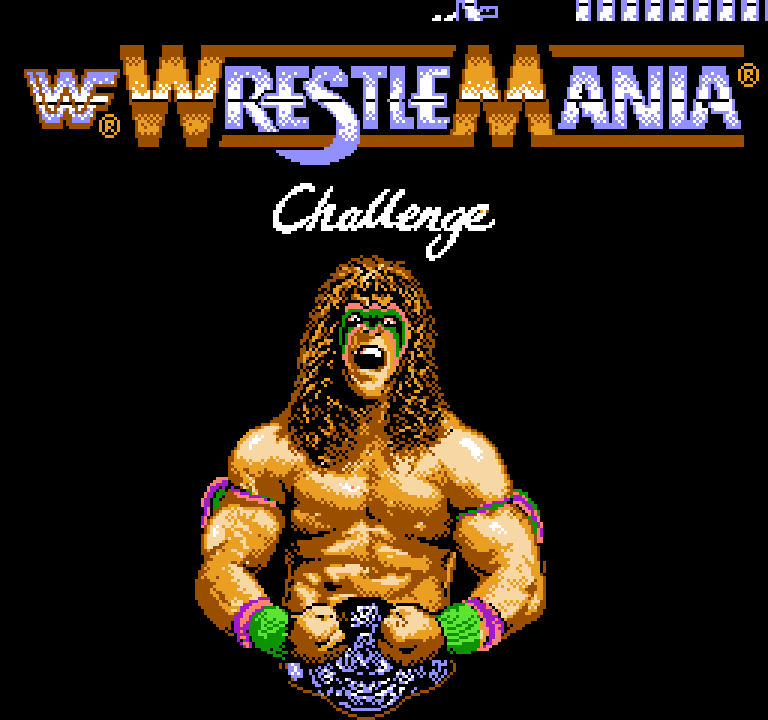 WWF WrestleMania Challenge | ファミコンタイトル画像