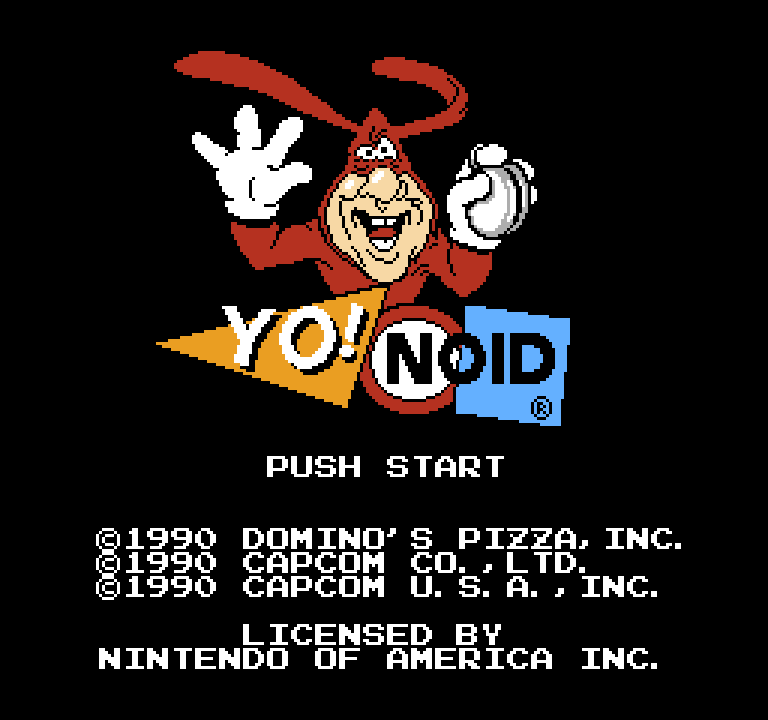 Yo! Noid | ファミコンタイトル画像