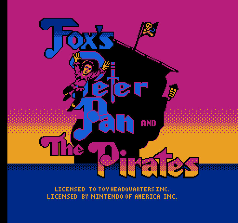 Peter Pan and the Pirates | ファミコンタイトル画像