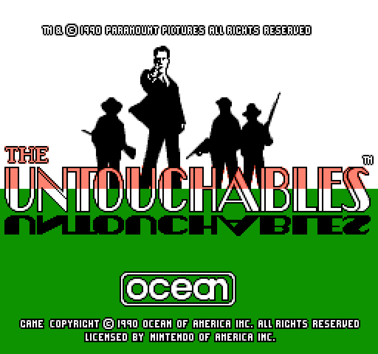 The Untouchables | ファミコンタイトル画像