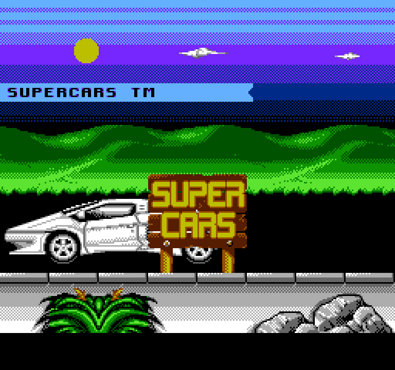 Super Cars | ファミコンタイトル画像