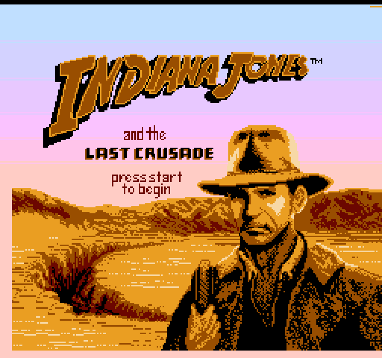 Indiana Jones and the Last Crusade | ファミコンタイトル画像