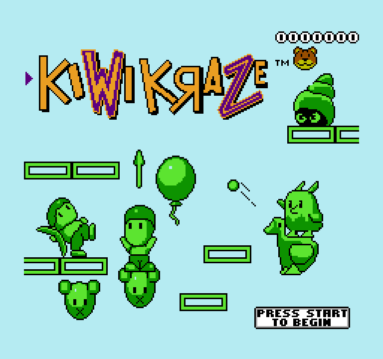 Kiwi Kraze | ファミコンタイトル画像