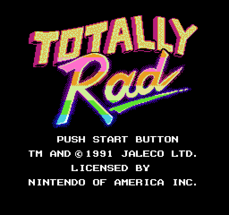 Totally Rad | ファミコンタイトル画像