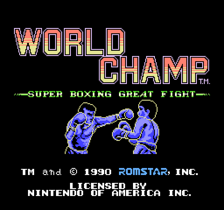 World Champ | ファミコンタイトル画像