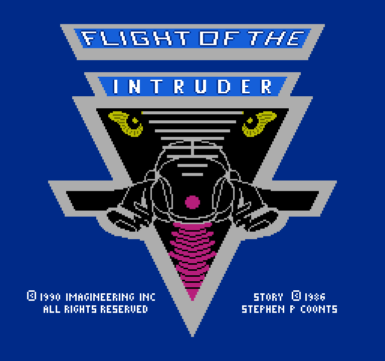 Flight of the Intruder | ファミコンタイトル画像
