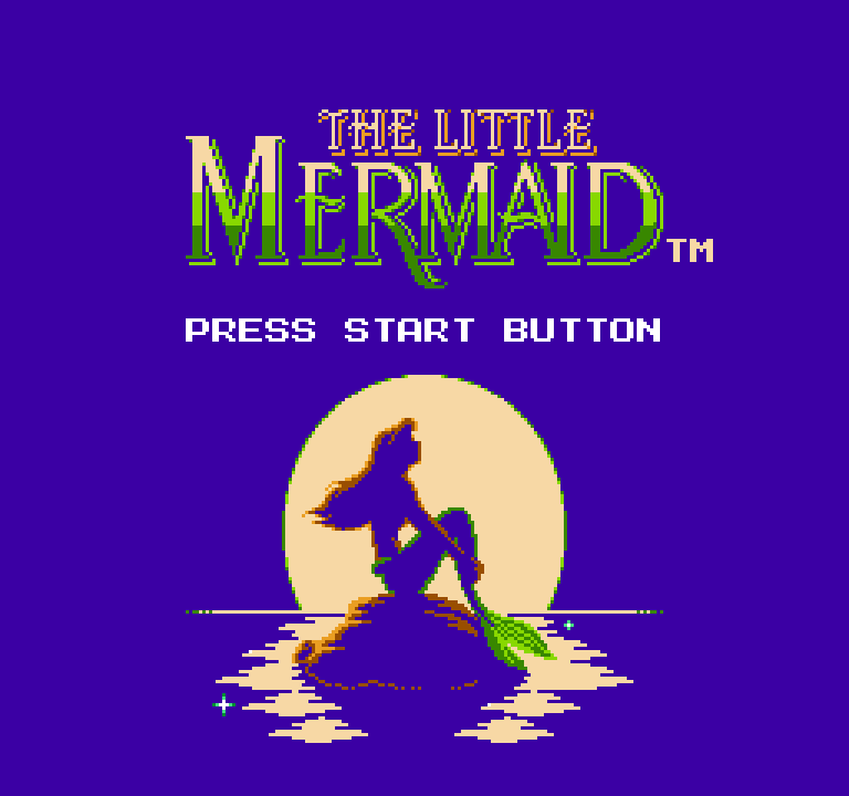 Disney's The Little Mermaid | ファミコンタイトル画像