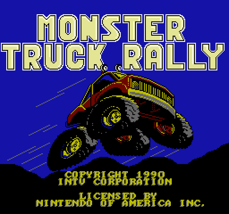Monster Truck Rally | ファミコンタイトル画像