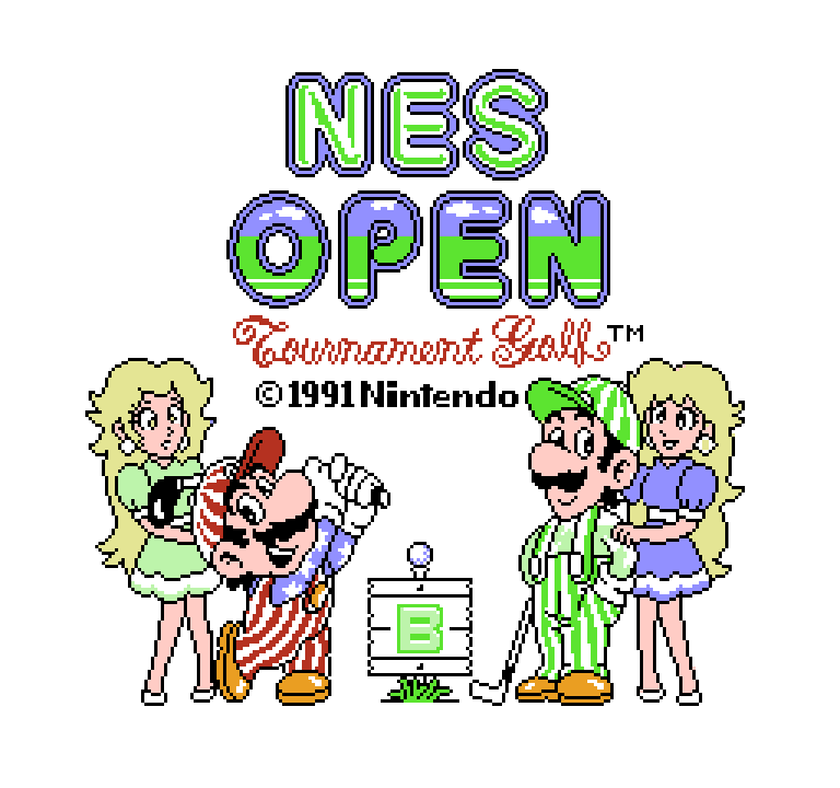NES Open Tournament Golf | ファミコンタイトル画像
