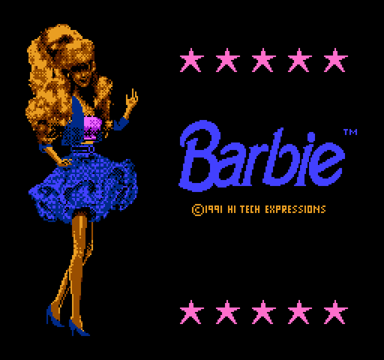 Barbie | ファミコンタイトル画像