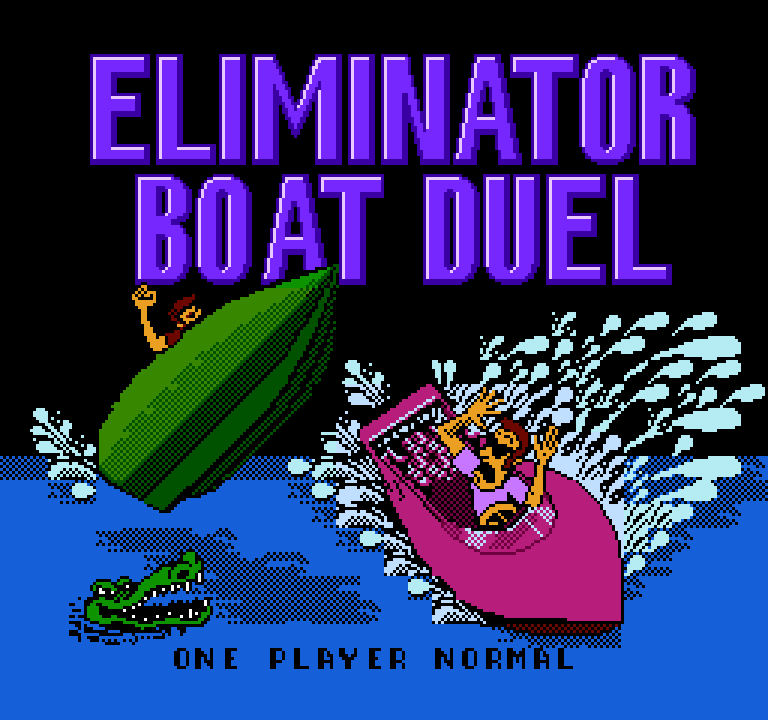 Eliminator Boat Duel | ファミコンタイトル画像