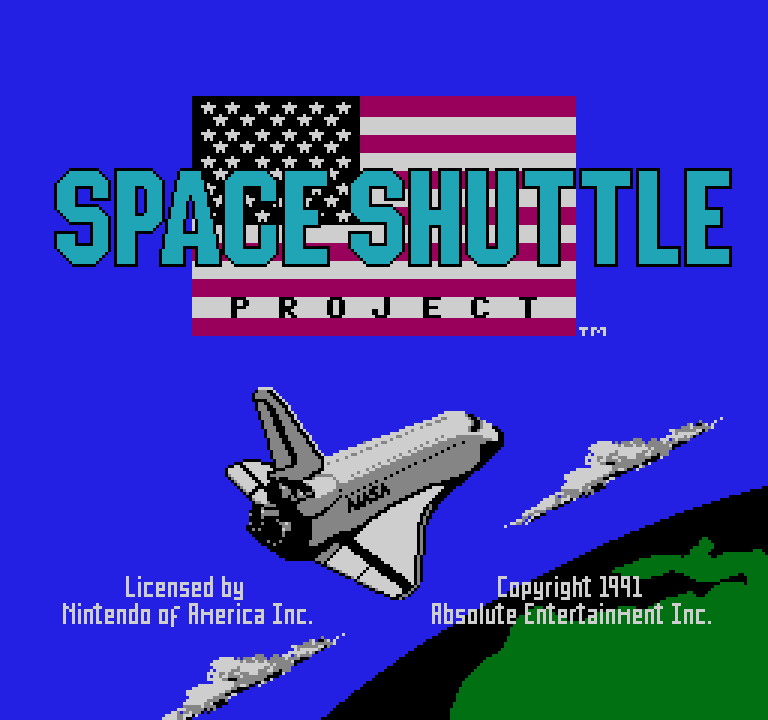 Space Shuttle Project | ファミコンタイトル画像