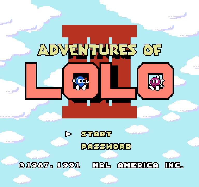 Adventures of Lolo 3 | ファミコンタイトル画像