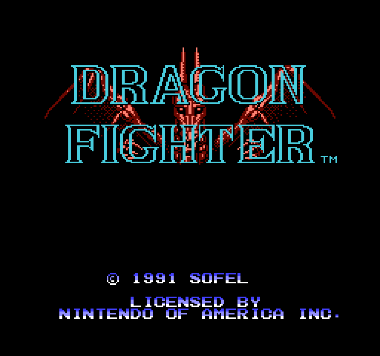 Dragon Fighter | ファミコンタイトル画像