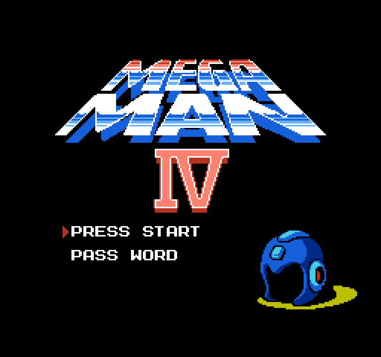 Mega Man 4 | ファミコンタイトル画像