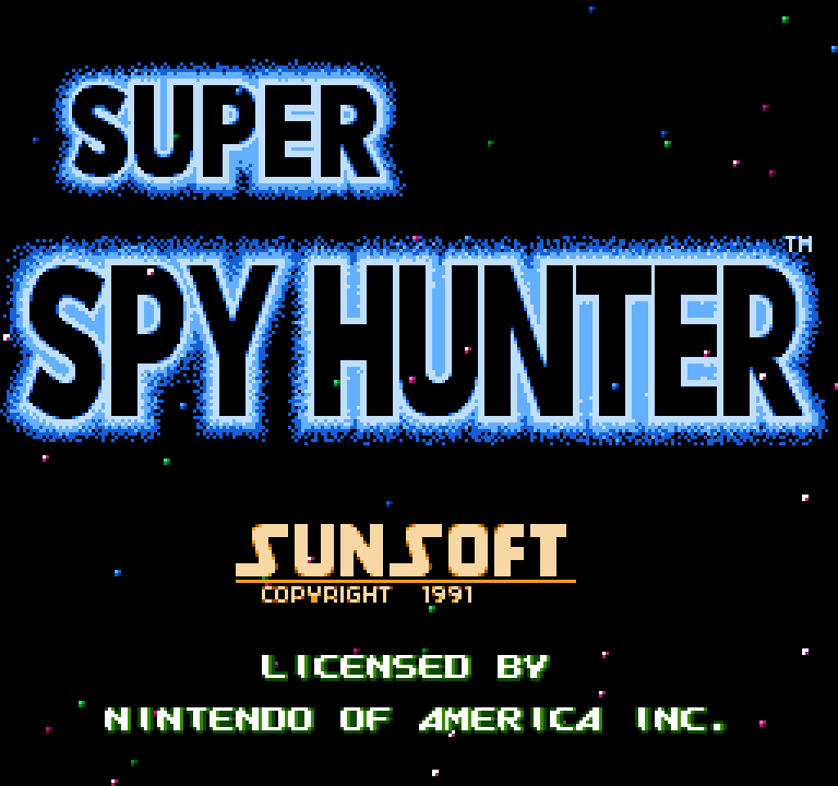 Super Spy Hunter | ファミコンタイトル画像