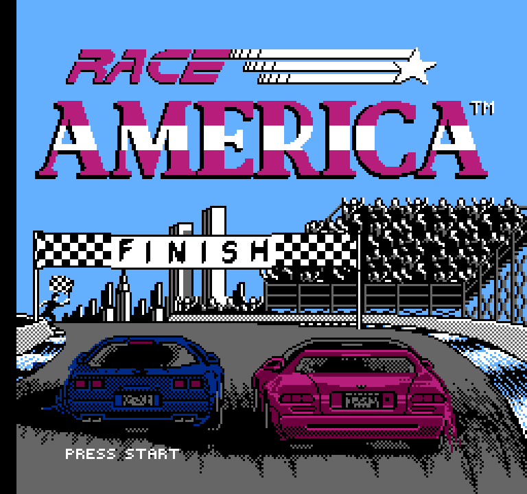Race America | ファミコンタイトル画像