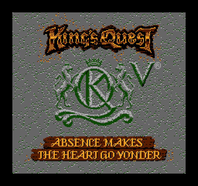King's Quest V: Absence Makes the Heart Go Yonder! | ファミコンタイトル画像