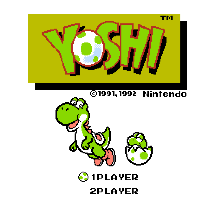 Yoshi | ファミコンタイトル画像