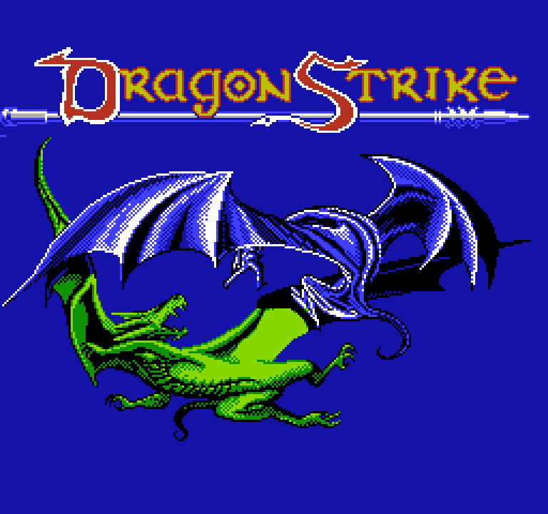 Advanced Dungeons & Dragons: DragonStrike | ファミコンタイトル画像