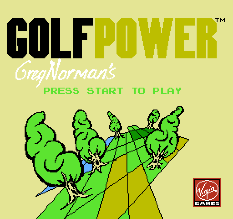 Greg Norman's Golf Power | ファミコンタイトル画像