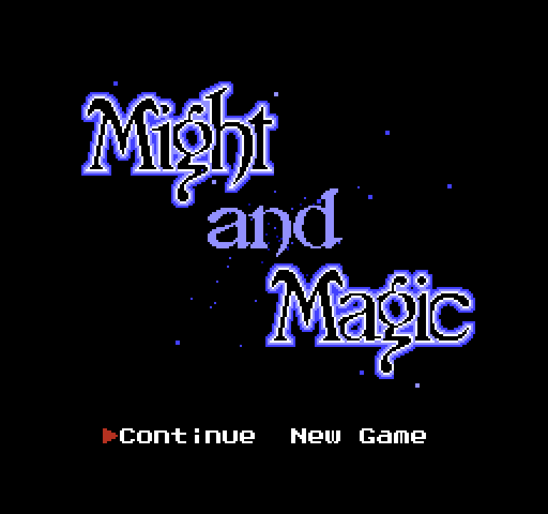 Might and Magic Book One: The Secret of the Inner Sanctum | ファミコンタイトル画像