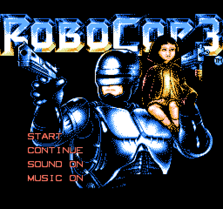 RoboCop 3 | ファミコンタイトル画像