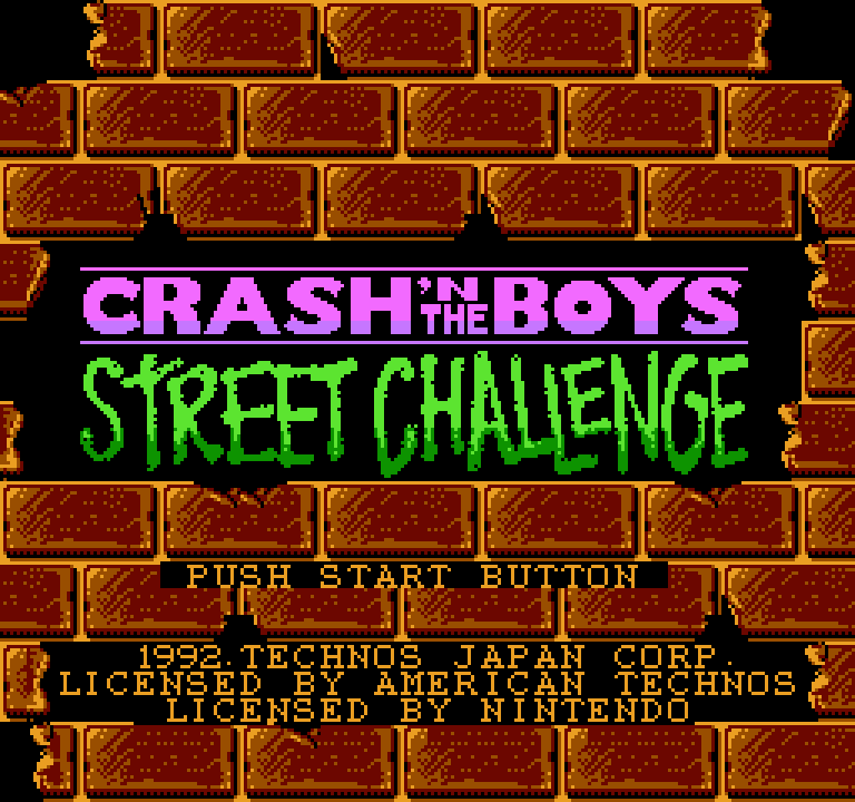 Crash 'n the Boys: Street Challenge | ファミコンタイトル画像