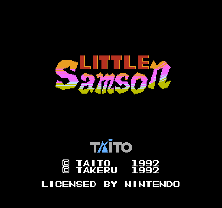Little Samson | ファミコンタイトル画像
