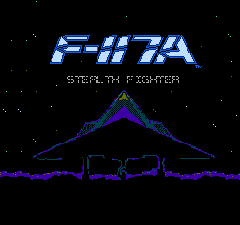 F-117A Stealth Fighter | ファミコンタイトル画像