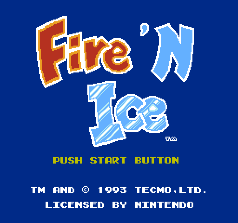 Fire 'n Ice | ファミコンタイトル画像