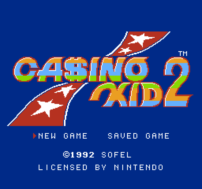 Casino Kid 2 | ファミコンタイトル画像