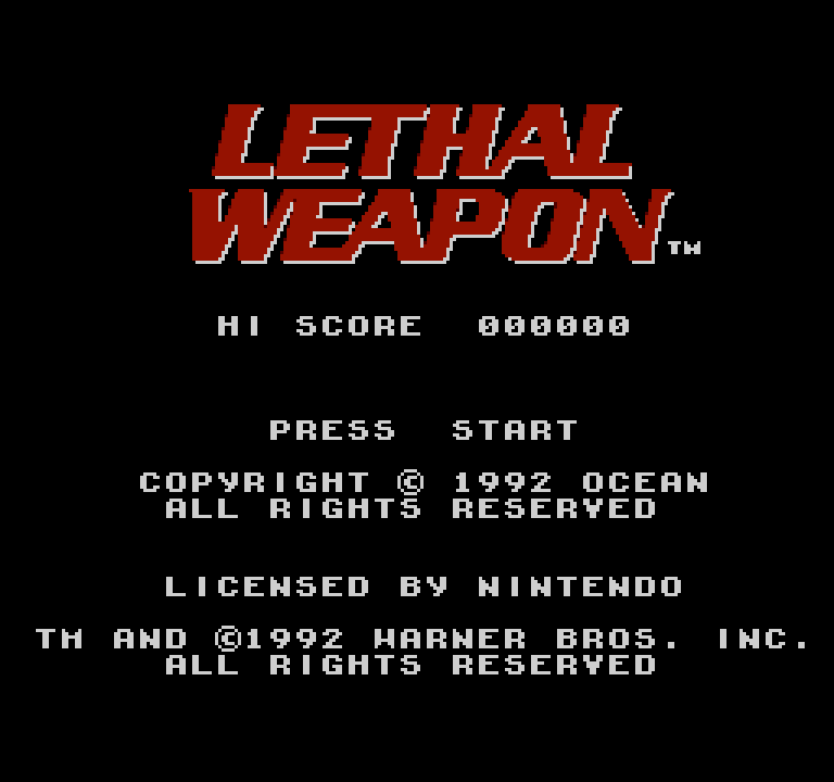 Lethal Weapon | ファミコンタイトル画像