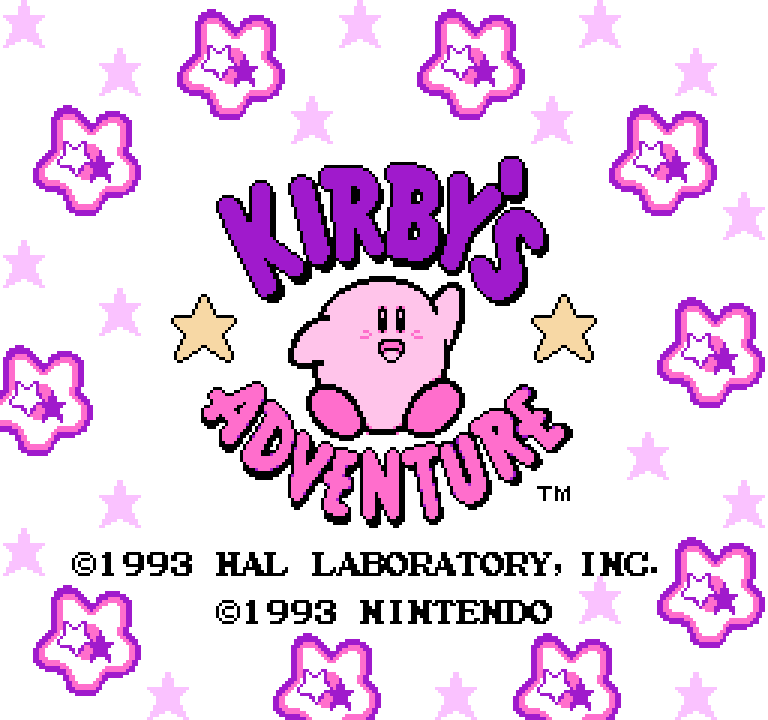 Kirby's Adventure | ファミコンタイトル画像