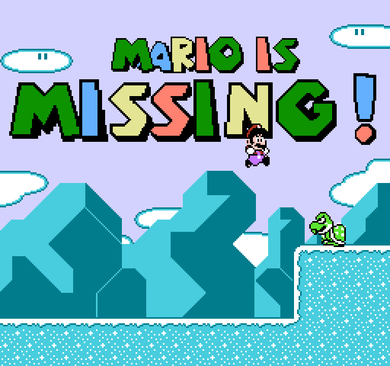 Mario Is Missing! | ファミコンタイトル画像