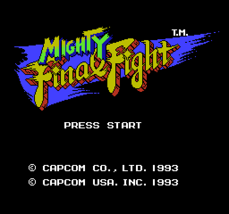 Mighty Final Fight | ファミコンタイトル画像