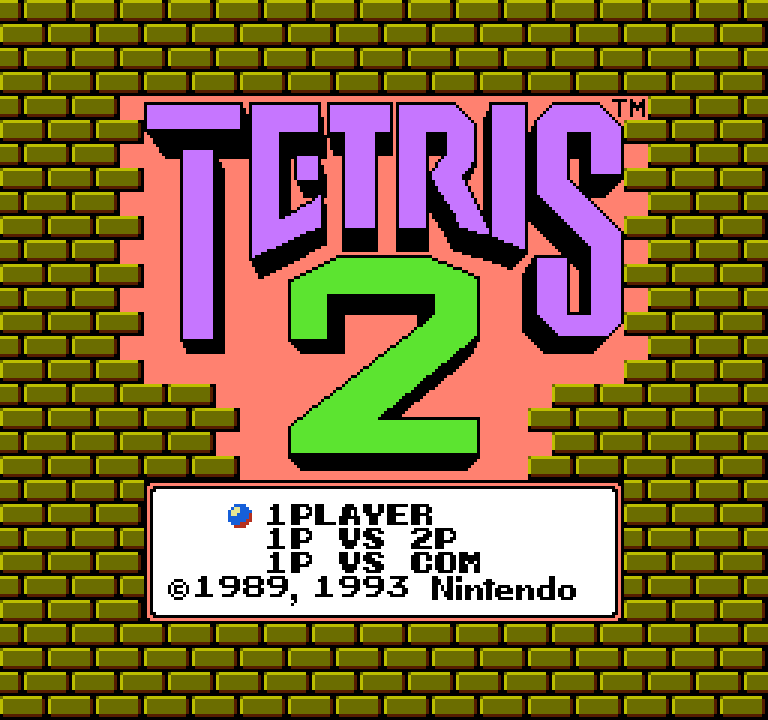 Tetris 2 | ファミコンタイトル画像