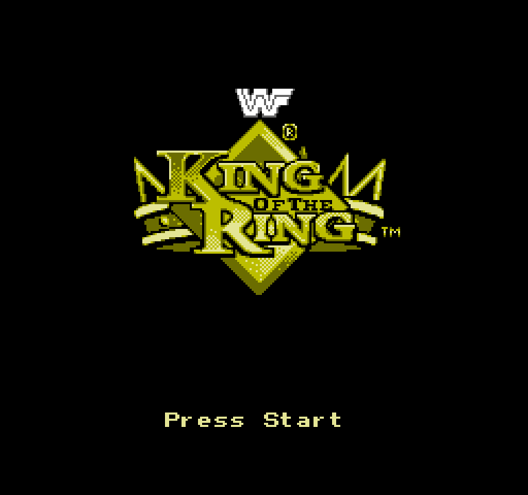 WWF King of the Ring | ファミコンタイトル画像