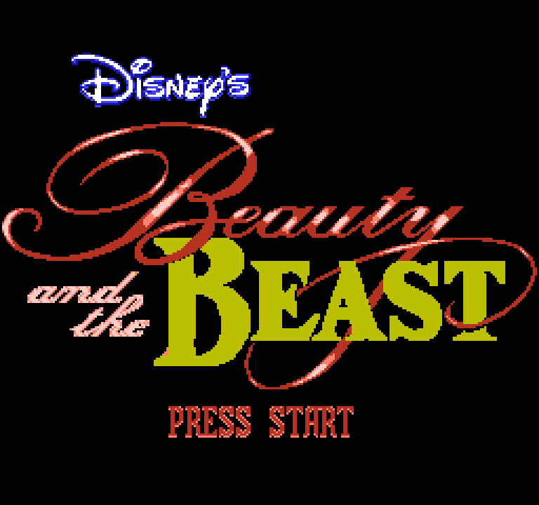 Disney's Beauty and the Beast | ファミコンタイトル画像