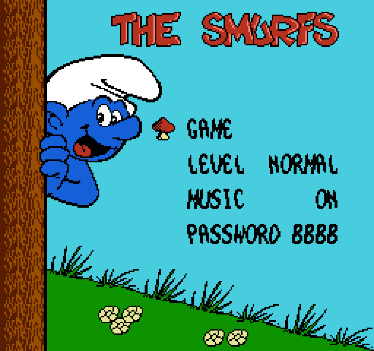 The Smurfs | ファミコンタイトル画像