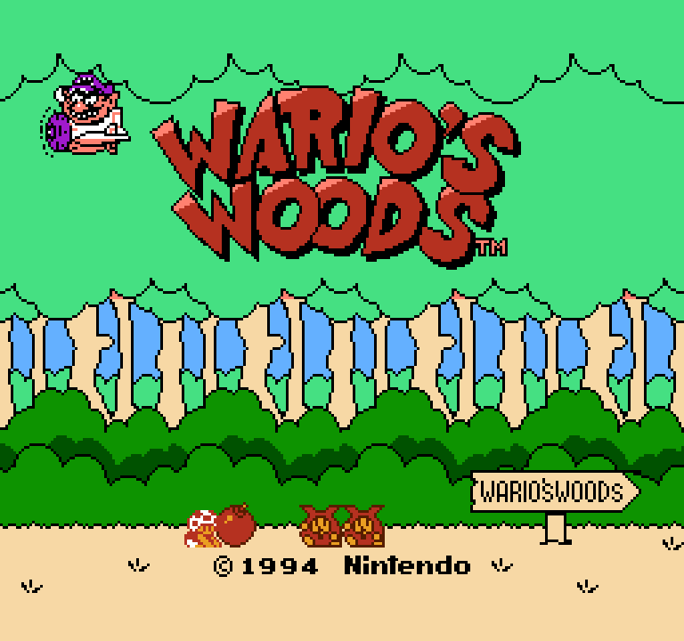 Wario's Woods | ファミコンタイトル画像